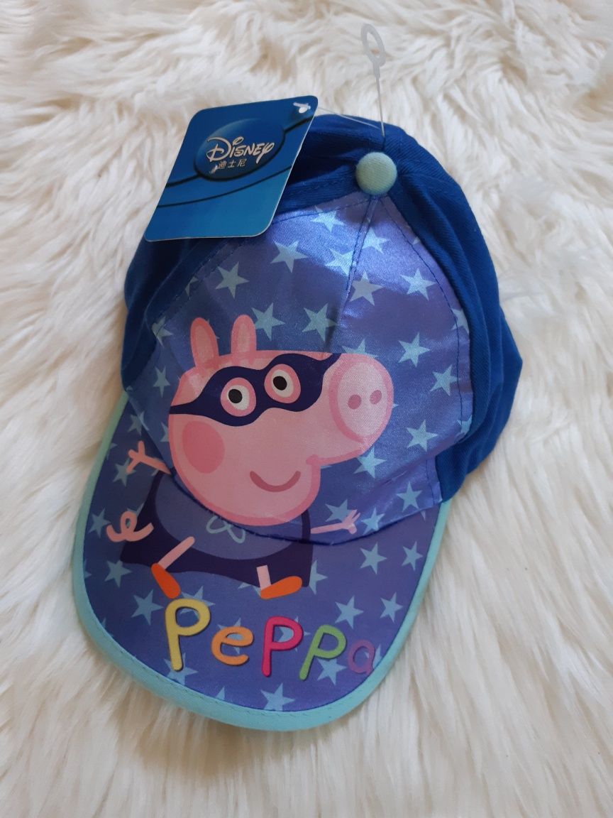 Czapka z daszkiem chlopieca Peppa 52 cm.