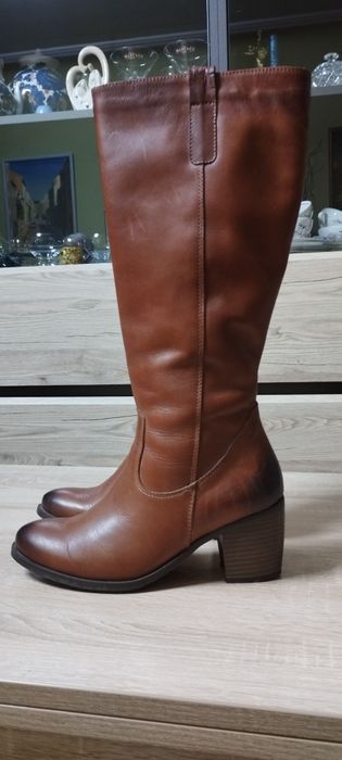 Чоботи на штучному хутрі