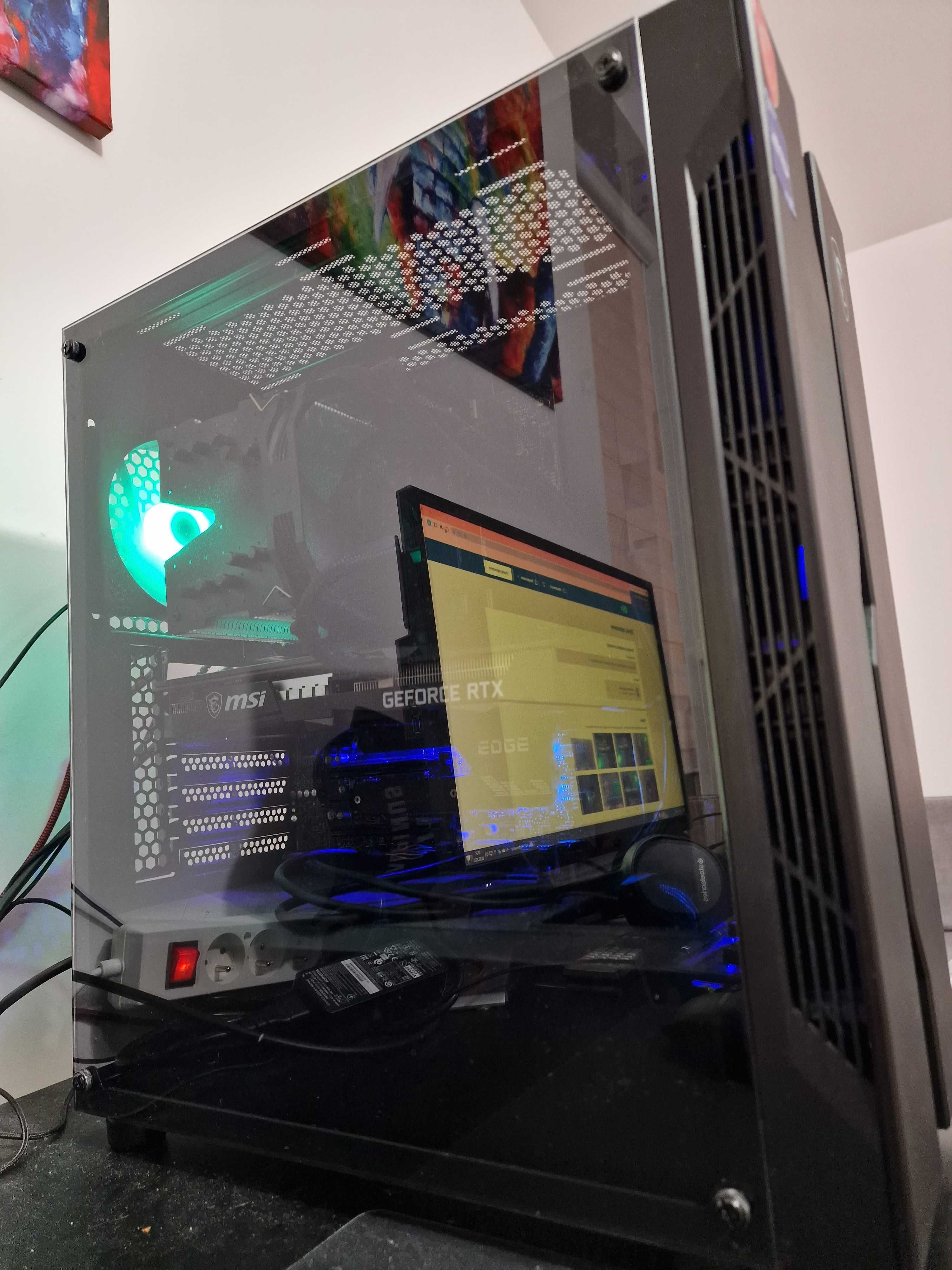 Stacjonarny RTX 3060 12 GB i7,11700K6x4.3Ghz Ram 16GB  Gwarancja  2.5R