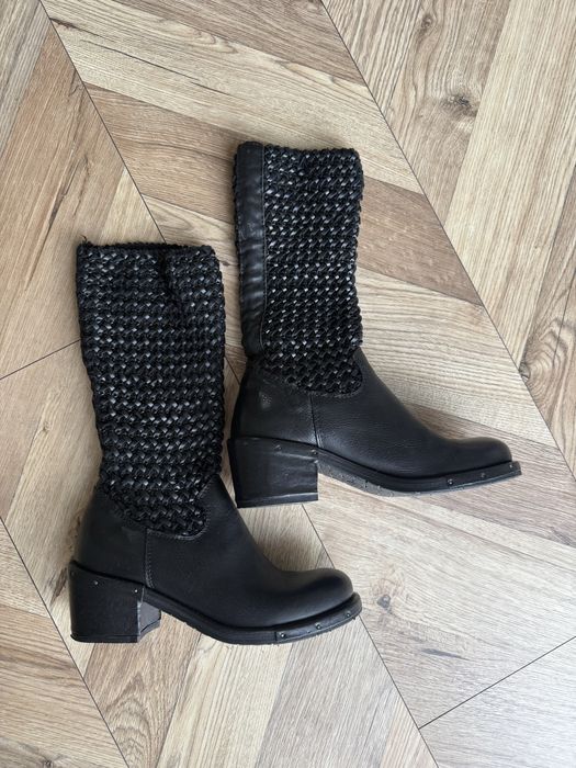 Ботинки шкіряні