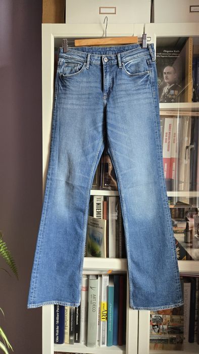 Jeansy bootcut H&M 28