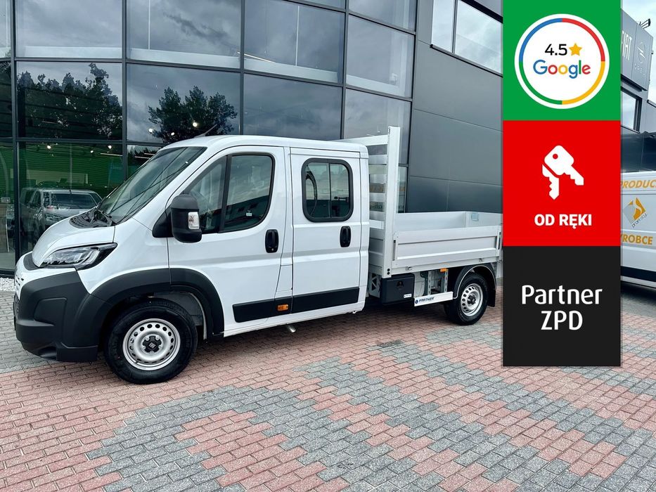 Fiat Ducato  Brygadowy 7 miejsc / skrzynia otwarta