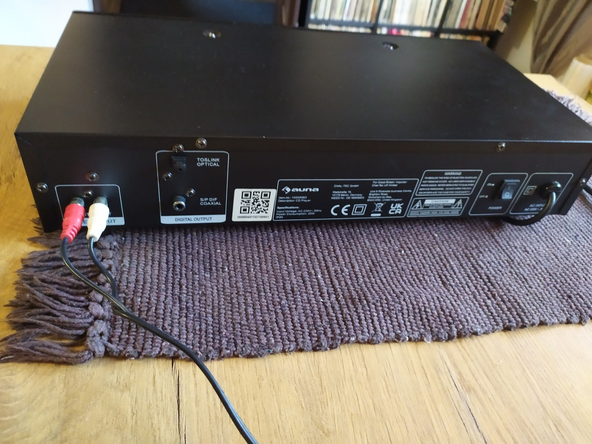 Auna CD AV2-CD509+pilot instrukcja