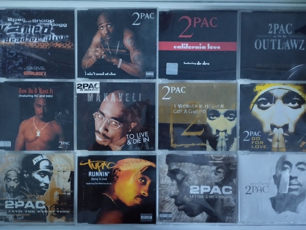 2pac zestaw singli ( 12 sztuk ) , Tupac shakur