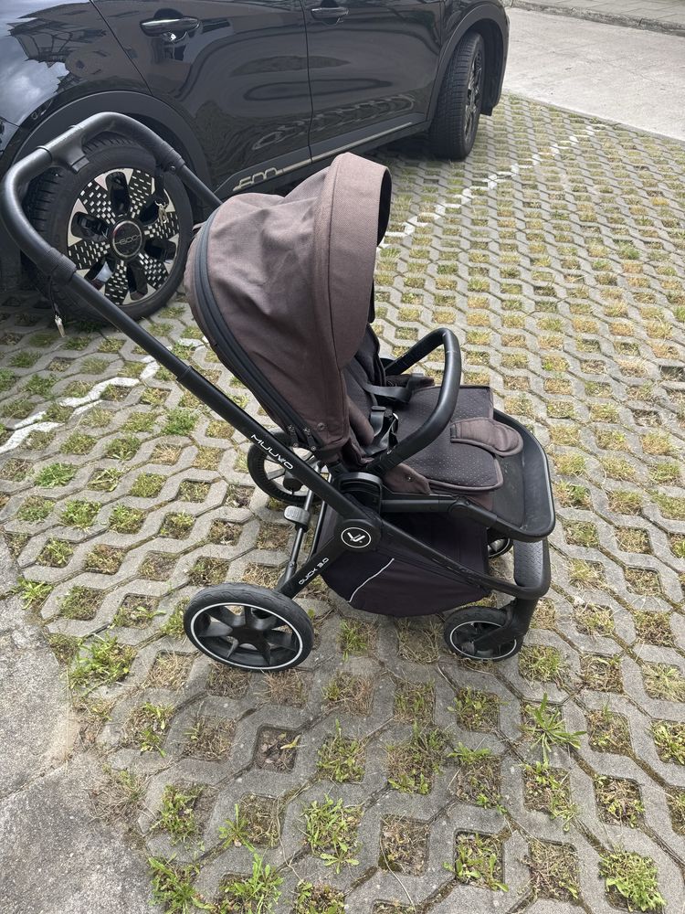 Wózek 2w1 Muuvo Quick 3.0 + gondola, pokrowce, parasolka, adaptery