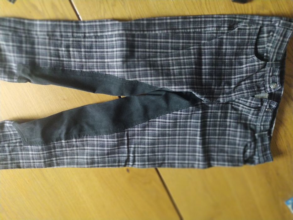 Bryczesy  w kratkę 152