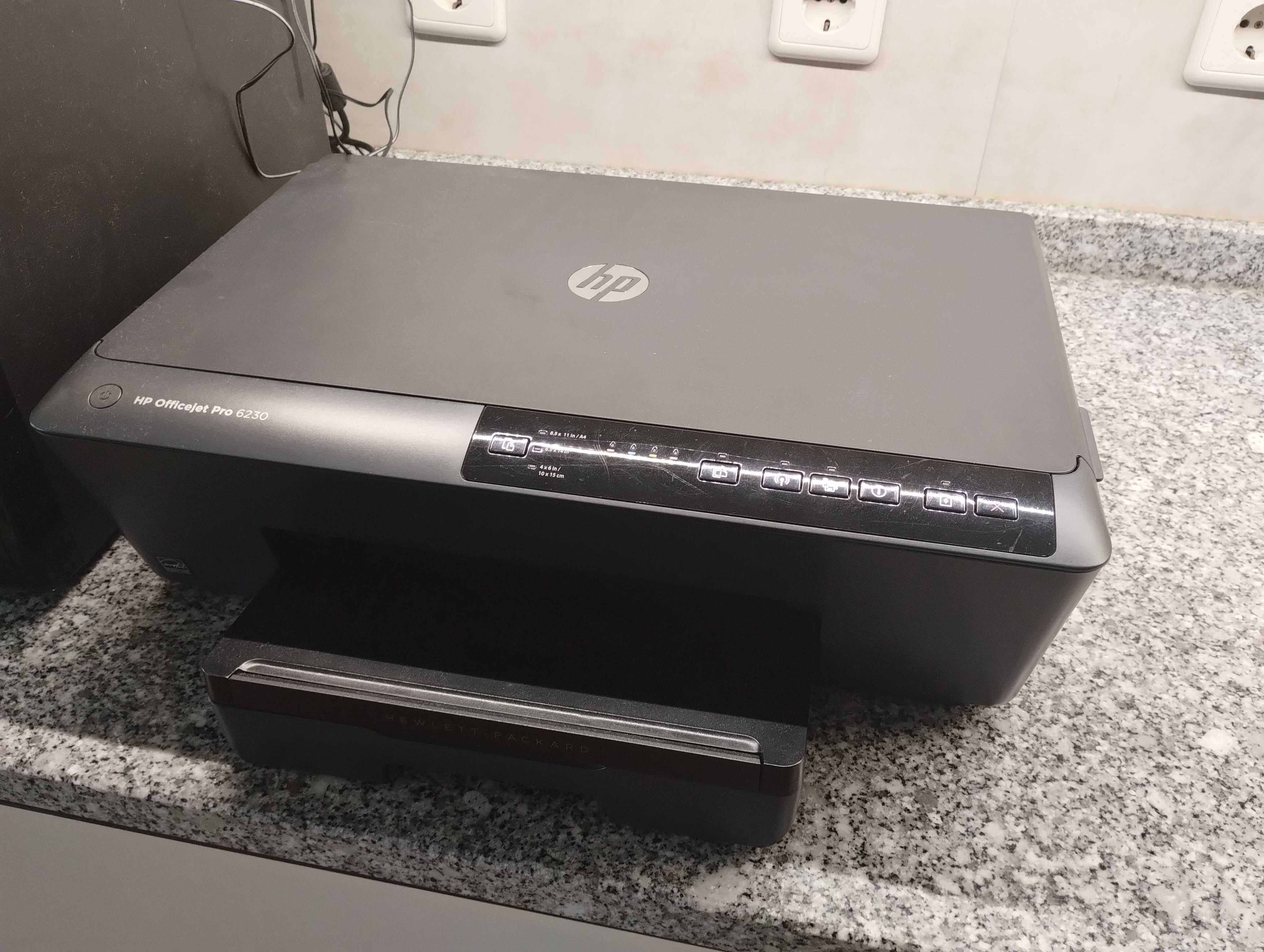 Computador completo com impressora HP