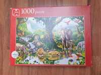 Puzzle - Dżungla- 1000 elementów - Jumbo