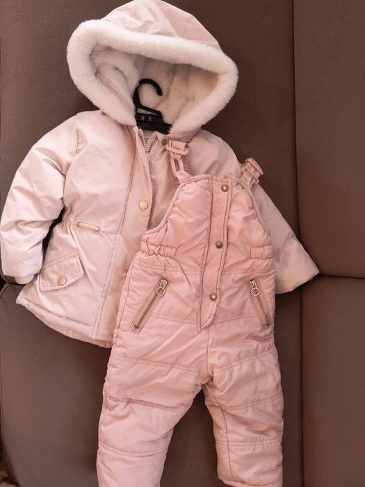 Kurtka zimowa Cool Club i spodnie zimowe Zara rozmiar 86