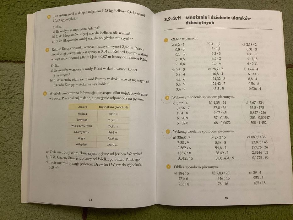 Zbiór zadań Matematyka klasa 5 MAC Edukacja