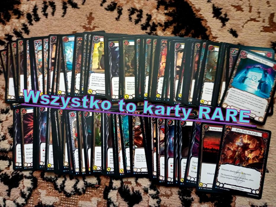 Flesh and Blood - Sporo kart RARE, + Foil i HERO.