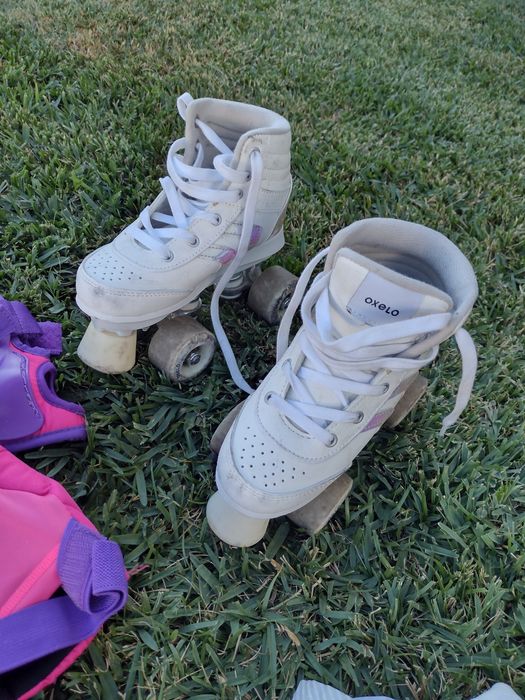 Patins 4 rodas criança decathlon / menina n. 32