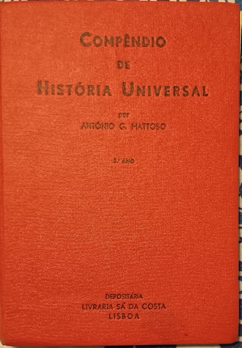 Compêndio História Universal 5º ano António Mattoso