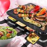 Raclette Grill Elektryczny KESSER Czarny 1200 W