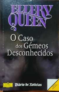 Livro "O Caso dos Gémeos Desconhecidos" de Ellery Queen