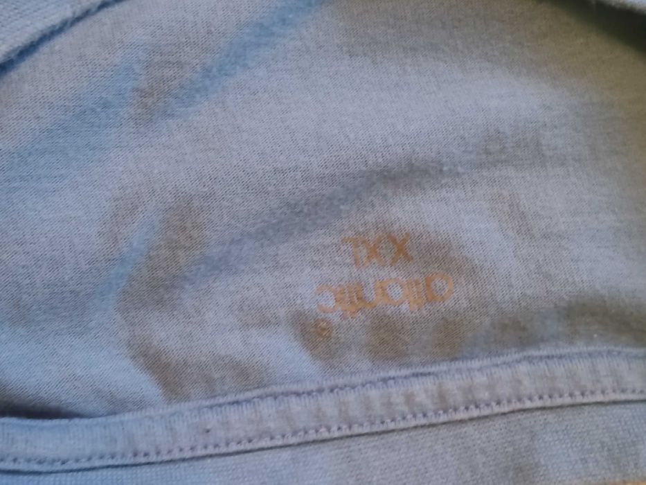 T-shirt męski koszulka męska z krótkim rękawem niebieska XL Atlantic