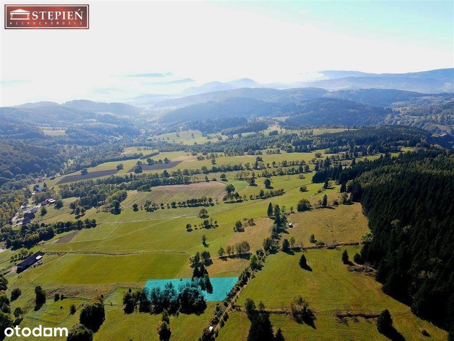 Działka z panoramicznym widokiem na góry