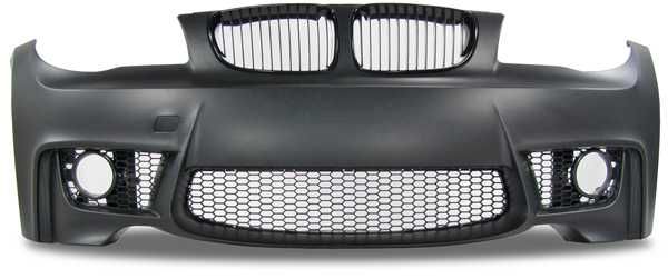 Para-choque frontal BMW Série1 E81 E82 E87 E88 Look M1+ grelhas+farois