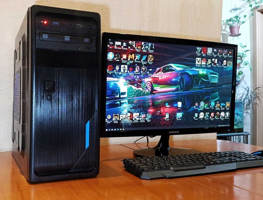 Системний блок, ігровий компьютер x3-x4*3.2Ghz\16Gb\3Gb\SSD120\HDD 1Tb
