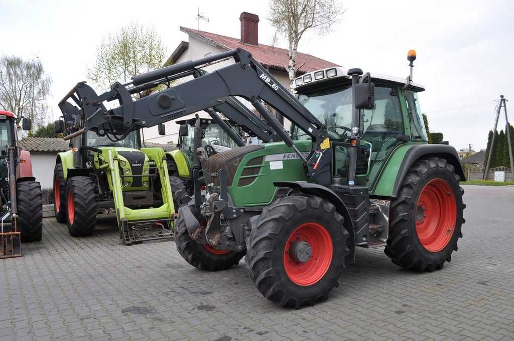FENDT 310 Vario TMS + MANIP MP80 / Przednia oś + kabina amortyzowana /