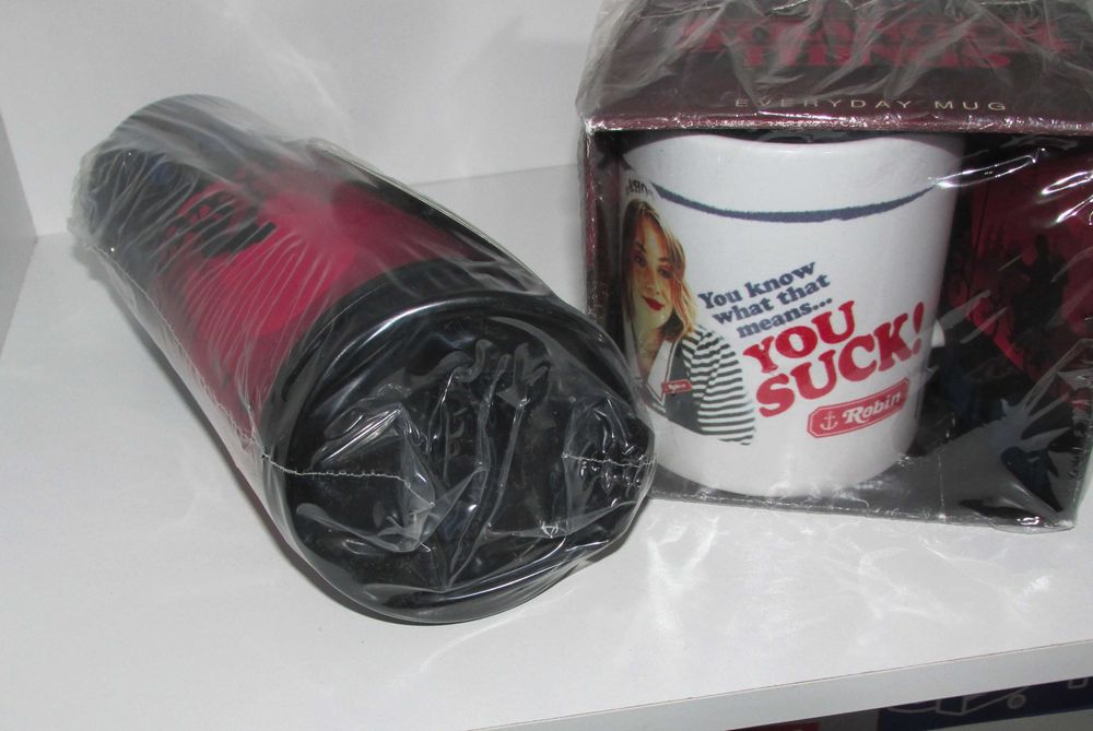 Stranger Things Travel Metal Mug + Everyday Mug