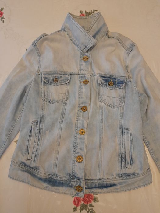 Blusão de ganga Bershka denim originals L