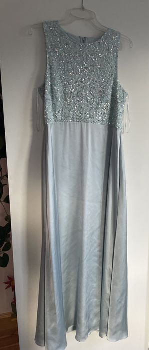 Suknia wieczorowa niebieska Milana Maxi