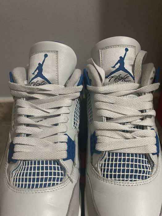 Jordan 4 military blue size 8.5 us eu 42