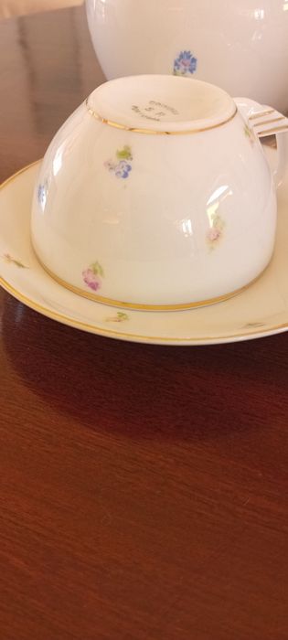 Serviço de café art deco