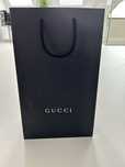 Gucci czarna torebka papierowa 23x38x13,8cm
