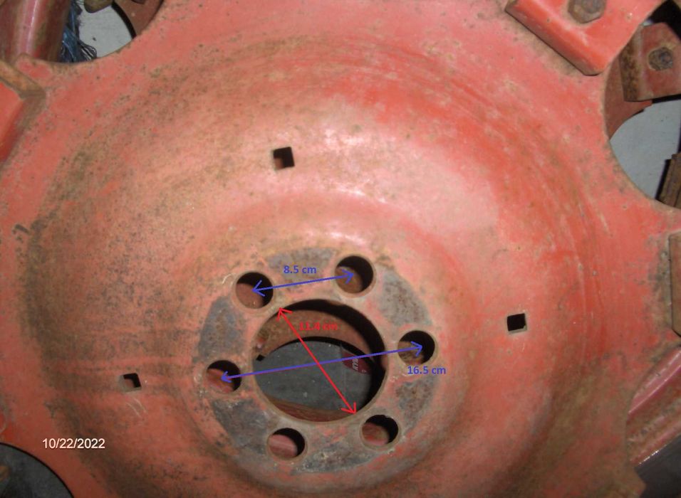 Felgi opony rolnicze 12.4 r 36 volvo