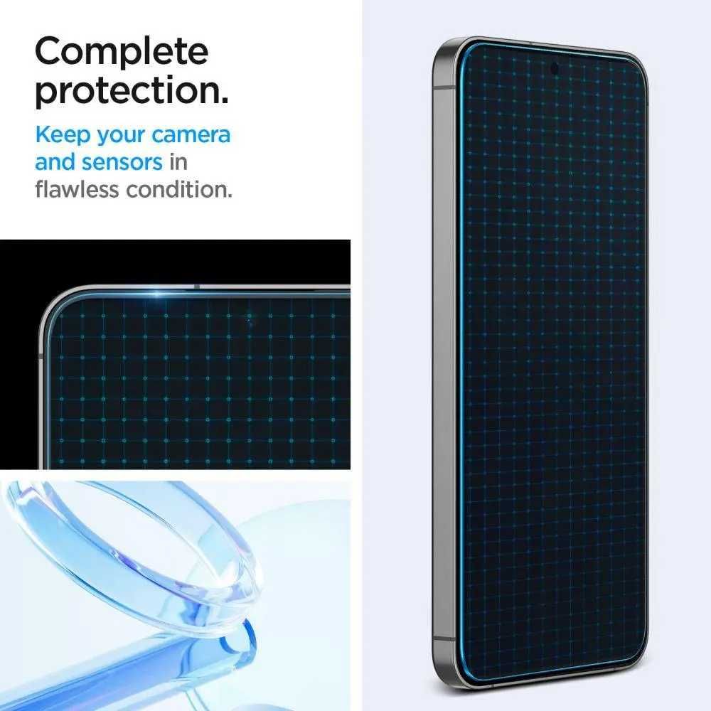 Защитное стекло Spigen Glas.tR EZ FIT 2-Pack для Samsung Galaxy S24 FE