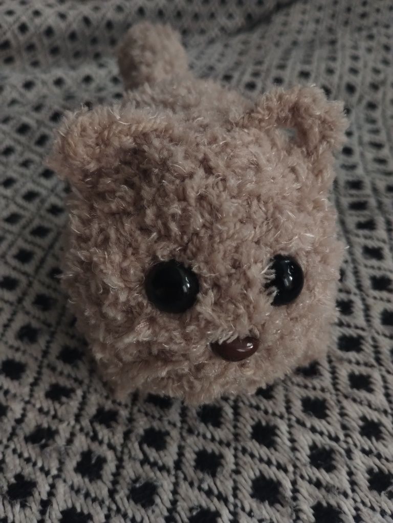 Kot szydełkowany, Handmade pluszak