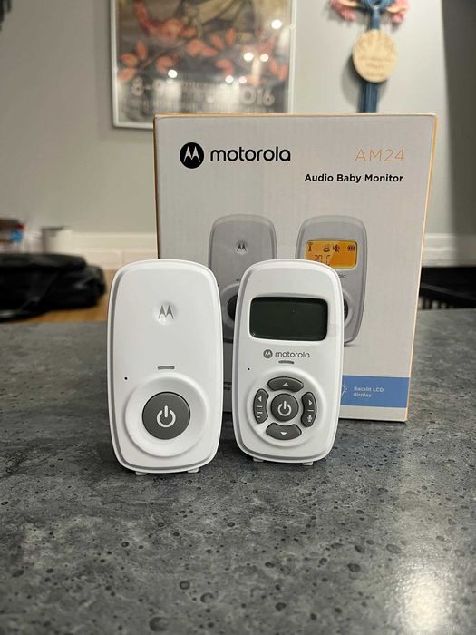 Motorola AM24 z wyświetlaczem i czujnikiem temperatury, zasięg do 300m