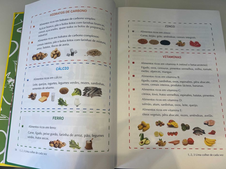 Livro 123 uma colher de cada vez