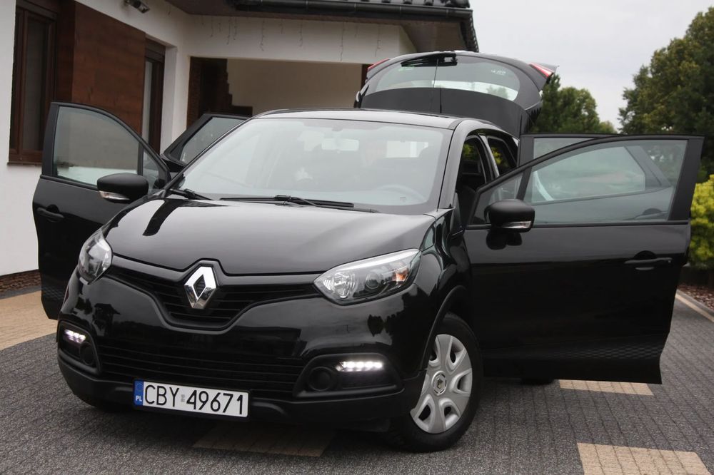 Renault Captur Benzyna Klima USB Bluetooth LEDY Nowe opony ZAREJESTROWANY 2013r