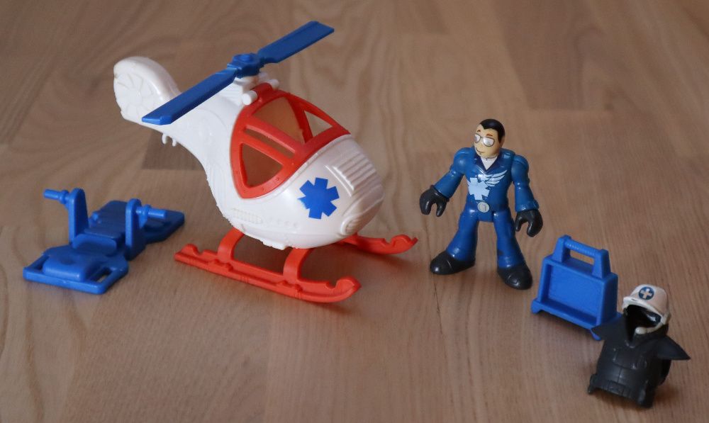 Helikopter ratunkowy Imaginext