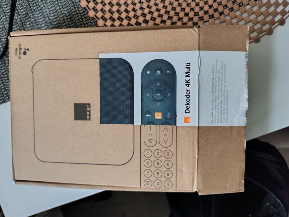 Dekoder orange bez pilota nowy