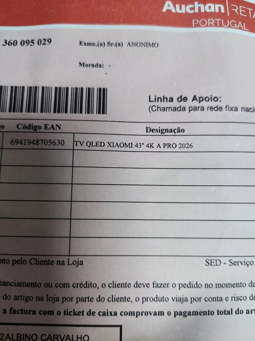 Xiaomi TV A PRO 43'' (2026)
Xiaomi TV A PRO 43'' (2026)