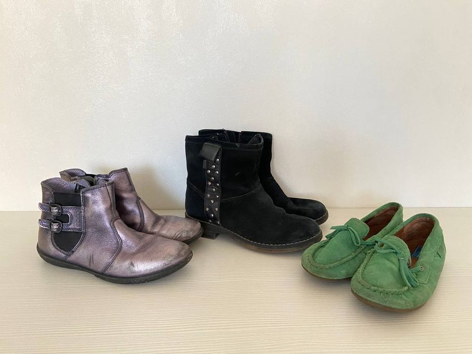 3 пари брендовоно взуття для дівчинки