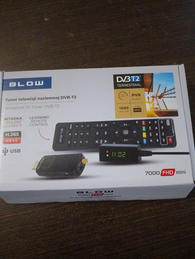 Tuner DVB-T2 Blow 7000 FHD MINI