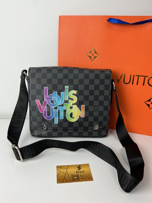 Torebka listonoszka Louis Vuitton Premium szachownica unisex LV