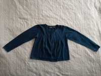 Niebieski morski zapinany sweter Mexx 134 - 140 jak nowy