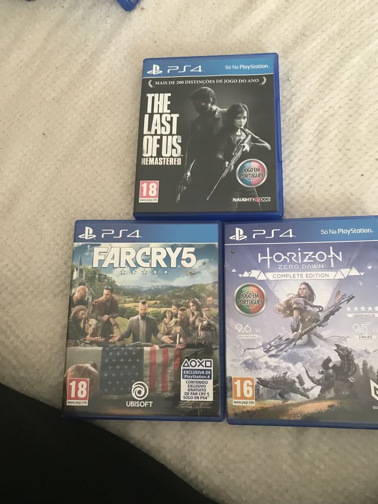 Jogos ps4 usados como novos manual e selo