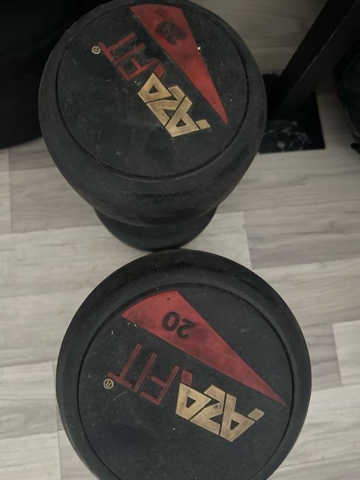 Halteres azafit 20kg usado