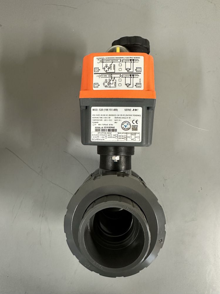 Elektrozawor Ball Valve 104 PVC/EPDMd63 nowy