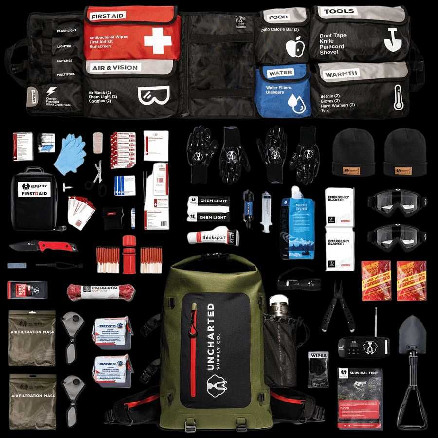 Рюкзак для виживання для двох uncharted supply co.