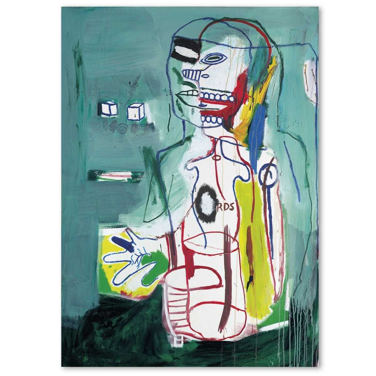 PLAKAT Jean-Michel Basquiat bez tytułu 50x70