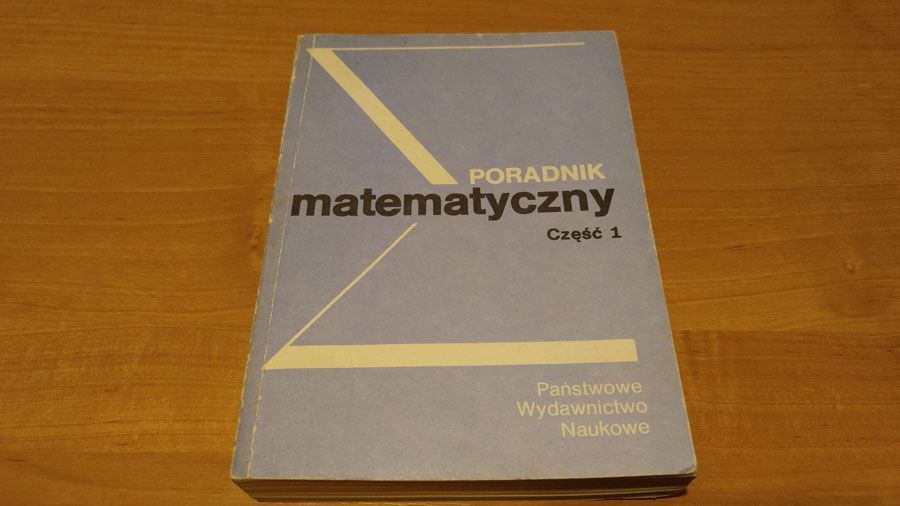 Książki matematyczne