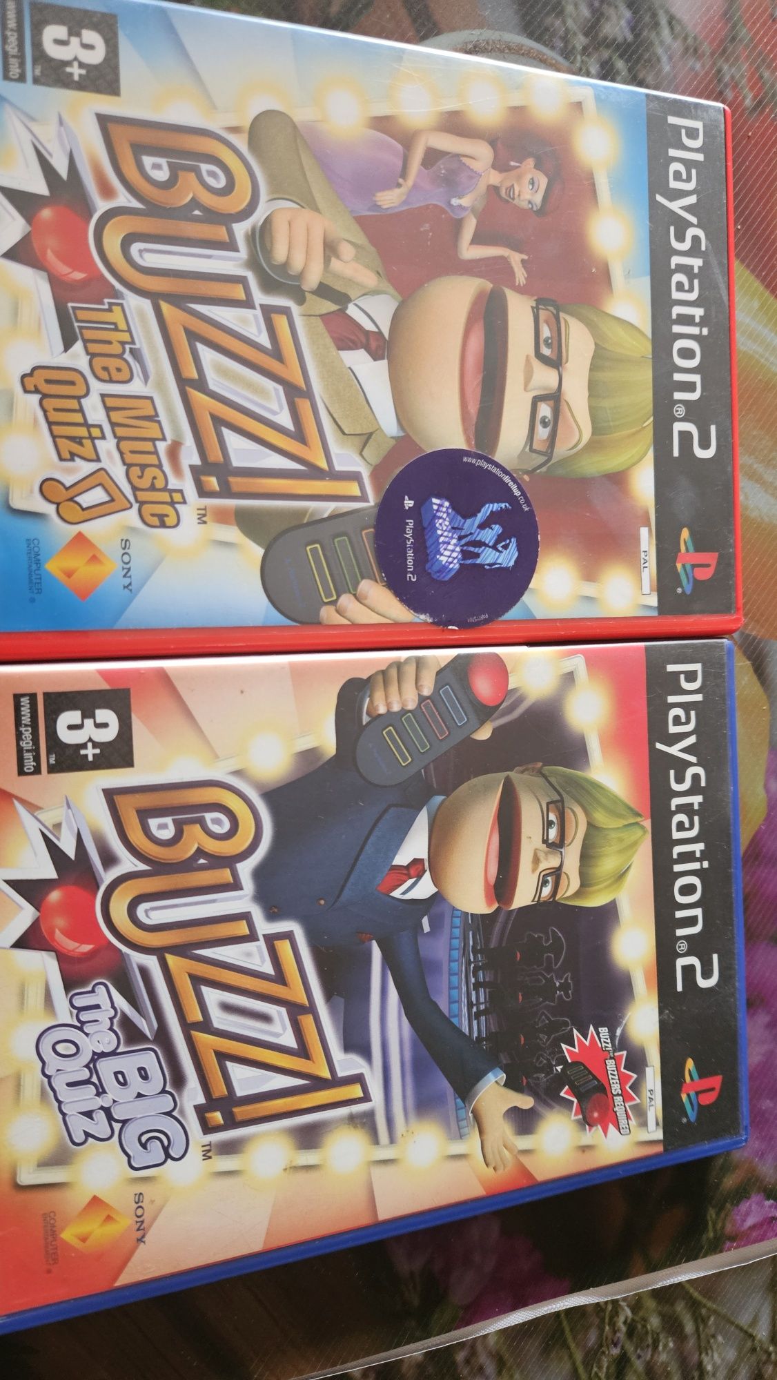 Buzz the music quiz buzz the big quiz playstation 2 ps2